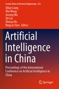 Cover: Artificial Intelligence in China - Springer