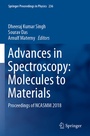 Cover: Advances in Spectroscopy: Molecules to Materials - Springer