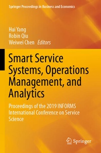 Enlarge image Cover: Smart Service Systems, Operations Management, and Analytics - Springer