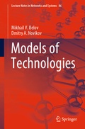 Cover: Models of Technologies - Springer