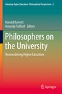 Cover: Philosophers on the University - Springer