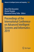 Cover: Proceedings of the International Conference on Advanced Intelligent Systems and Informatics 2019 - Springer