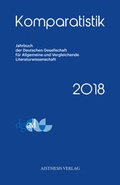 Cover: Komparatistik 2018 - Aisthesis