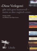 Cover: "Diese Verlegerei gibt sich gern humorvoll - meint es aber zugleich ernst" - Libelle