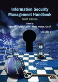 Cover: Information Security Management Handbook, Volume 2 - CRC Press