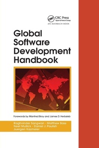 Enlarge image Cover: Global Software Development Handbook - CRC Press