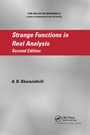 Cover: Strange Functions in Real Analysis - Chapman & Hall/CRC