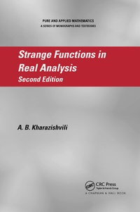 Abbildung von: Strange Functions in Real Analysis - Chapman & Hall/CRC