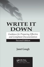 Cover: Write It Down - CRC Press