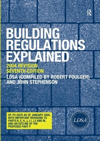 Enlarge image Cover: Building Regulations Explained - Routledge