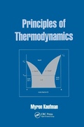 Cover: Principles of Thermodynamics - CRC Press