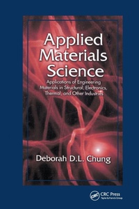 Enlarge image Cover: Applied Materials Science - CRC Press