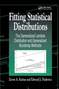 Enlarge image Cover: Fitting Statistical Distributions - Chapman & Hall/CRC
