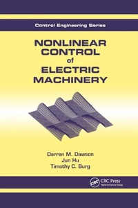 Enlarge image Cover: Nonlinear Control of Electric Machinery - CRC Press