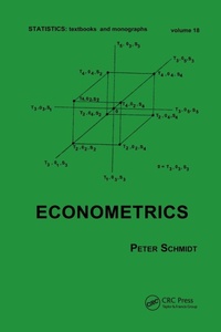 Enlarge image Cover: Econometrics - CRC Press