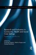 Cover: Research and Evaluation in Community, Health and Social Care Settings - Routledge