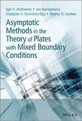 Cover: Asymptotic Methods in the Theory of Plates with Mixed Boundary Conditions - Wiley