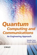 Cover: Quantum Computing and Communications - Wiley