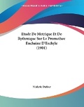 Cover: Etude De Metrique Et De Rythmique Sur Le Promethee Enchaine D'Eschyle (1901) - Kessinger Publishing