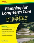 Cover: Planning For Long-Term Care For Dummies - Wiley