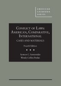 Enlarge image Cover: Conflict of Laws - West Academic Press