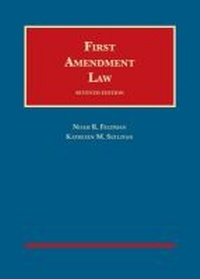 Enlarge image Cover: First Amendment Law - West Academic Press