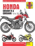 Cover: Honda CB500F/X & CBR500R update (13 -20) - J H Haynes & Co Ltd