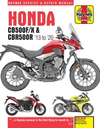 Abbildung von: Honda CB500F/X & CBR500R update (13 -20) - J H Haynes & Co Ltd