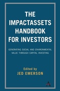 Cover: The ImpactAssets Handbook for Investors - Anthem Press