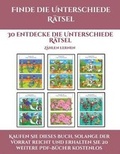Cover: Zaehlen fuer vorschulische Drucksachen (Finde die Unterschiede Raetsel) - Kindergarten-Arbeitsbucher