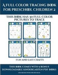 Cover: Fun and Easy Crafts (A full color tracing book for preschool children 2) - Activity Books for Toddlers