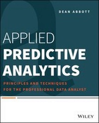 Enlarge image Cover: Applied Predictive Analytics - Wiley