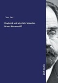 Cover: Rhythmik und Metrik in Sebastian Brants Narrenschiff - Inktank Publishing