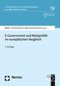 Abbildung von: E-Government und Netzpolitik im europäischen Vergleich - Nomos