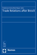 Cover: Trade Relations after Brexit - Nomos