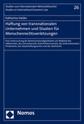 Abbildung von: Haftung von transnationalen Unternehmen und Staaten für Menschenrechtsverletzungen - Nomos