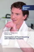 Cover: Connection of Food Sweating with Different Variables - Scholars' Press