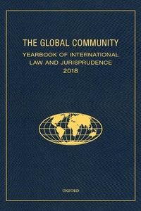 Abbildung von: The Global Community Yearbook of International Law and Jurisprudence 2018 - OUP eBook