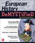Cover: European History DeMYSTiFieD - McGraw-Hill Contemporary