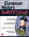 Cover: European History DeMYSTiFieD - McGraw-Hill Education