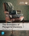 Cover: Economics of Managerial Decisions, The, Global Edition - Pearson