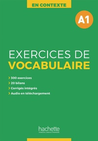 Abbildung von: Exercices de Vocabulaire A1 - Hueber Verlag