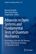 Cover: Advances in Open Systems and Fundamental Tests of Quantum Mechanics - Springer