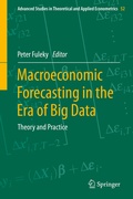 Cover: Macroeconomic Forecasting in the Era of Big Data - Springer