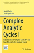 Cover: Complex Analytic Cycles I - Springer