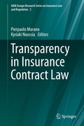 Cover: Transparency in Insurance Contract Law - Springer