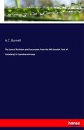 Cover: The Law of Partition and Succession from the MS Sanskirt Text of Varadaraja's Vyavaharanirnaya - Hansebooks