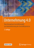Cover: Unternehmung 4.0 - Springer Vieweg