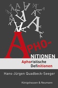 Cover: Aphonitionen - K&ouml;nigshausen & Neumann