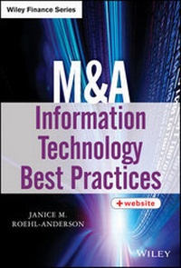 Abbildung von: M&A Information Technology Best Practices - Wiley
